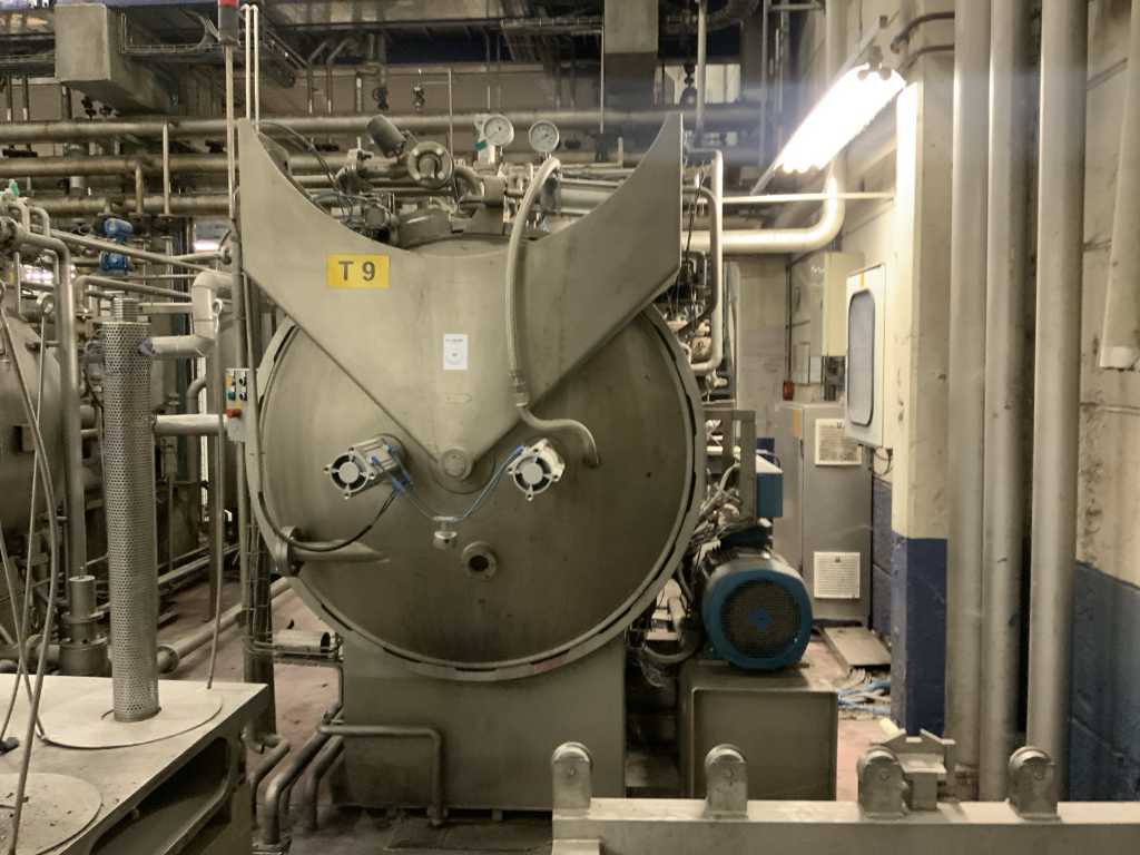 1997 Thies Horizontal dye autoclave for yarns