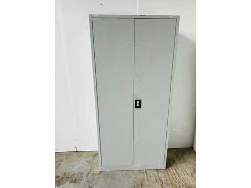 (X1) 4-shelf metal cabinet - depth 40cm- L95xH195cm