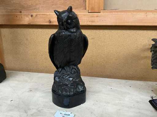 Eulen-Dekorationsstatue