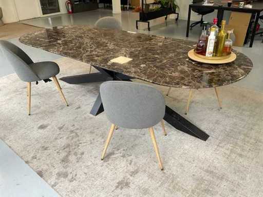 Set de întâlnire din piatră naturală Ionia Pietre | 240 cm