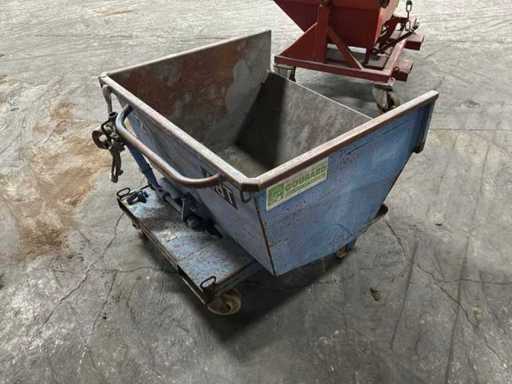 Goubard Benne basculante sur roulettes