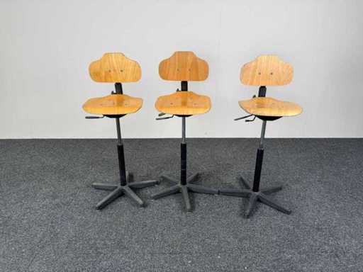 Chaise de bureau (3x)