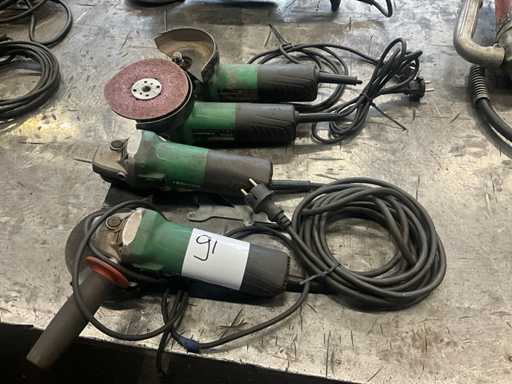 Hitachi G 13SR4 Angle grinder (4x)