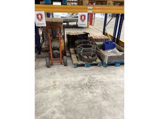 Rauwe reinigingsmachines met accessoires - speciaal gereedschap