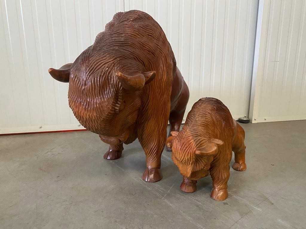 Wooden buffalo