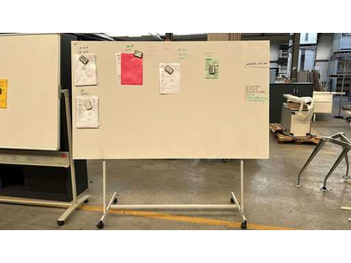 - Whiteboard and flipover