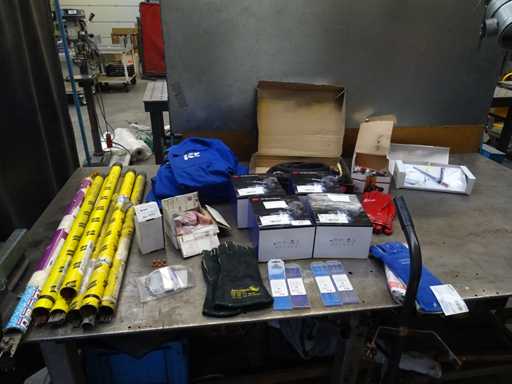 Lotto di accessori per saldatura