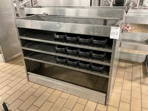 Aluca bedrijfswageninrichting (2x)