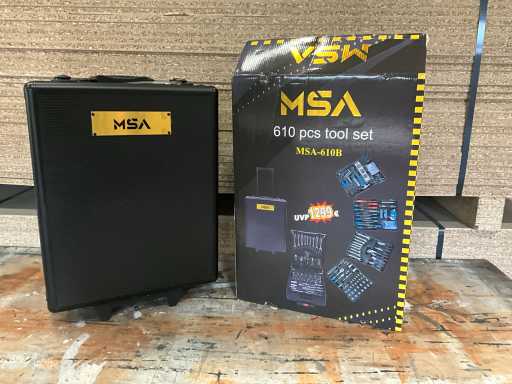 MSA 610-teiliger Werkzeugkoffer