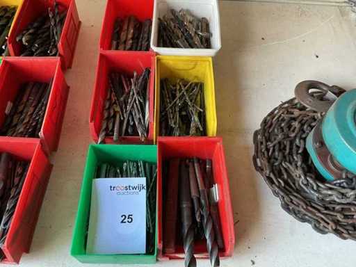 Batch of various Metal Drills