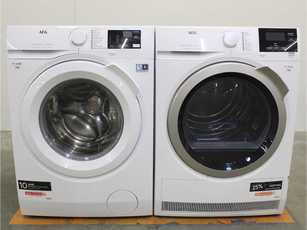 Serie 6000 | Lavamat ProSense Technology Waschmaschine & AEG 7000 Serie | Lavatherm SensiDry Technologie Trockner
