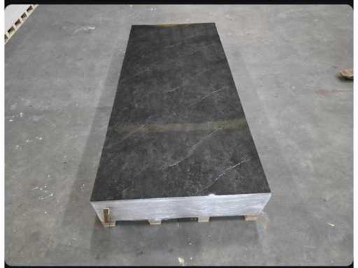 Pvc wandpaneel zwart steen (10x)