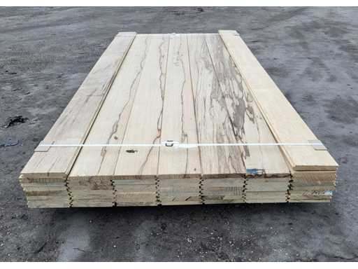 15m2 afrykański dąb 18 x 140 mm deski podłogowe, 210 cm (51 x) 