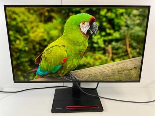 Lenovo (P27h-20) 27”, 2560x1440 (QHD) IPS Monitor