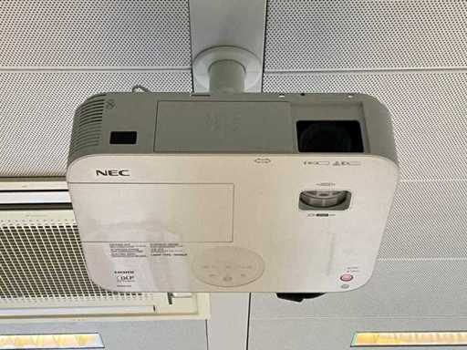 NEC M403H Beamer + Optoma screen