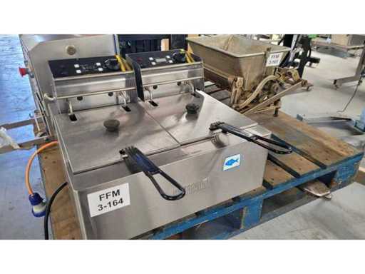 Buffalo Twin Korb Fritteuse