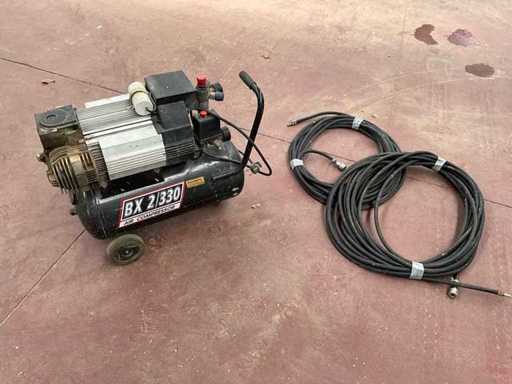 BX 2/330 Luftkompressor – komplett mit Schläuchen – funktionstüchtig