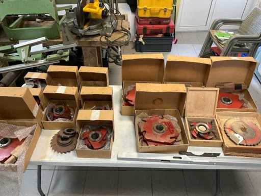 Leitz Milling Heads (Tenoning Machine + Milling Machine) (14x)