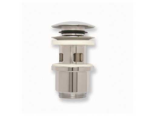 Pilette Click -Clack 1 1/4 inch with overflow - Chrome - 4823.00oc.1