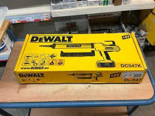 Dewalt DC547K Battery glue and caulking gun