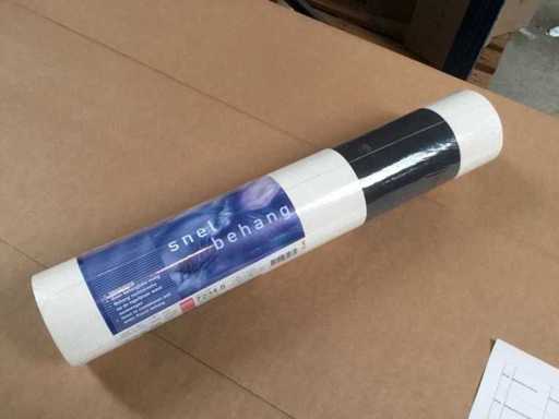 Royal Dutch exp Vliesbehang bloktreep blauw/wit Behang (288x)