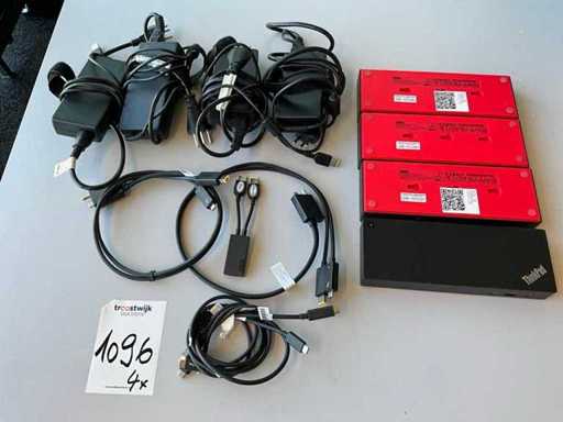 Lenovo Thunderbolt 4 Dock Docking Station (4x)