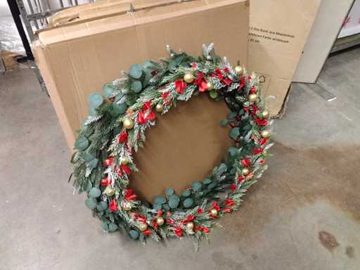 4x Coroane mari de Cr?ciun de lux