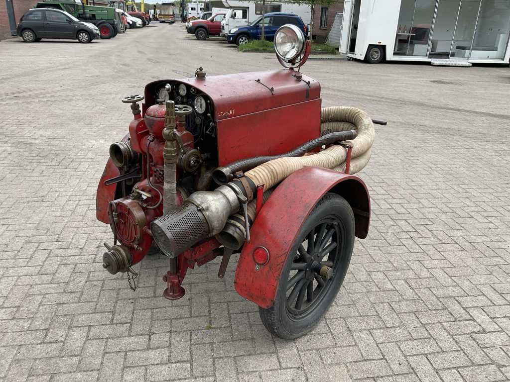 1939 Albin-Motorspruta A35 Feuerwehranhänger