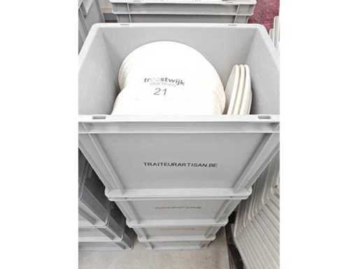 Bonna - Piatto - Porcellana: piatti (100 volte)