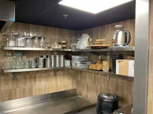 GGM Gastro RVS wandschap (8x)