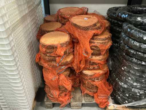 Partij berkenschijven diameter 28-32/D3cm (50x)