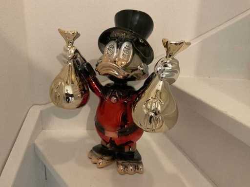 Scrooge McDuck Sculpture