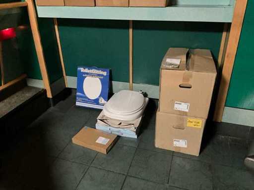 Toilet seats and urinals