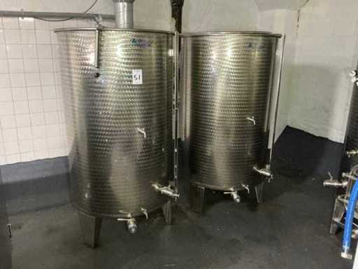 Zottel Fermentation tank 1100liter (2x)