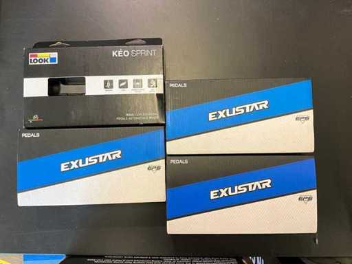 Exustar/Look Sets pedalen (4x)