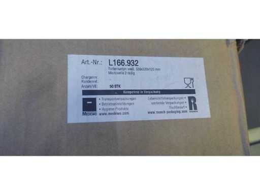 Cake box bianco 320x320x120mm (circa 100x)