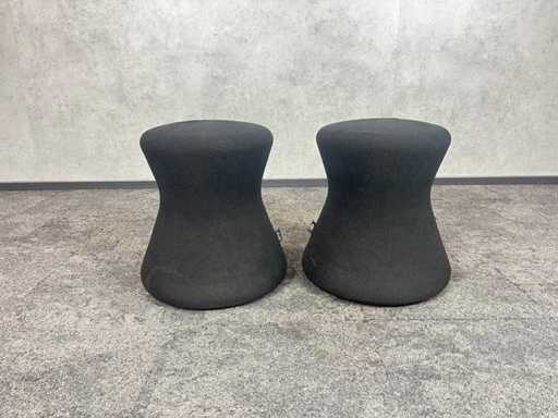 2x Löffler Fungo - pouf - balance stool