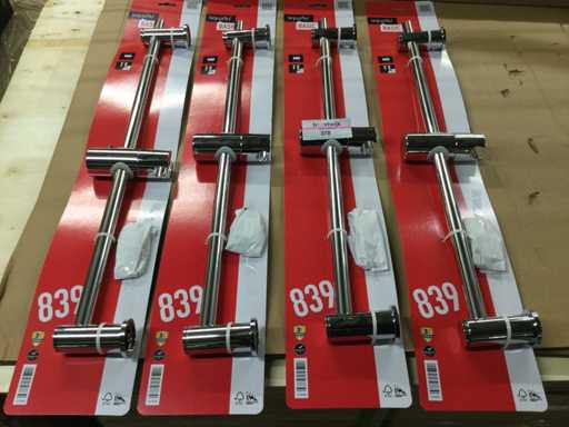 AquaSu - Basic 839 - Tij? de du? 65 cm în?l?ime (4x)