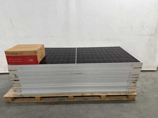Longi - ensemble de 22 panneaux solaires (645 Wp) - Onduleur Goodwe 15 kW
