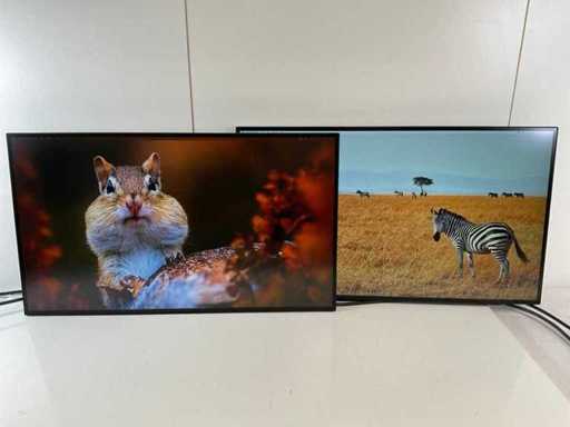 Lenovo (P27H-20) 27”, 2560x1440 (QHD) IPS Monitors (2x)