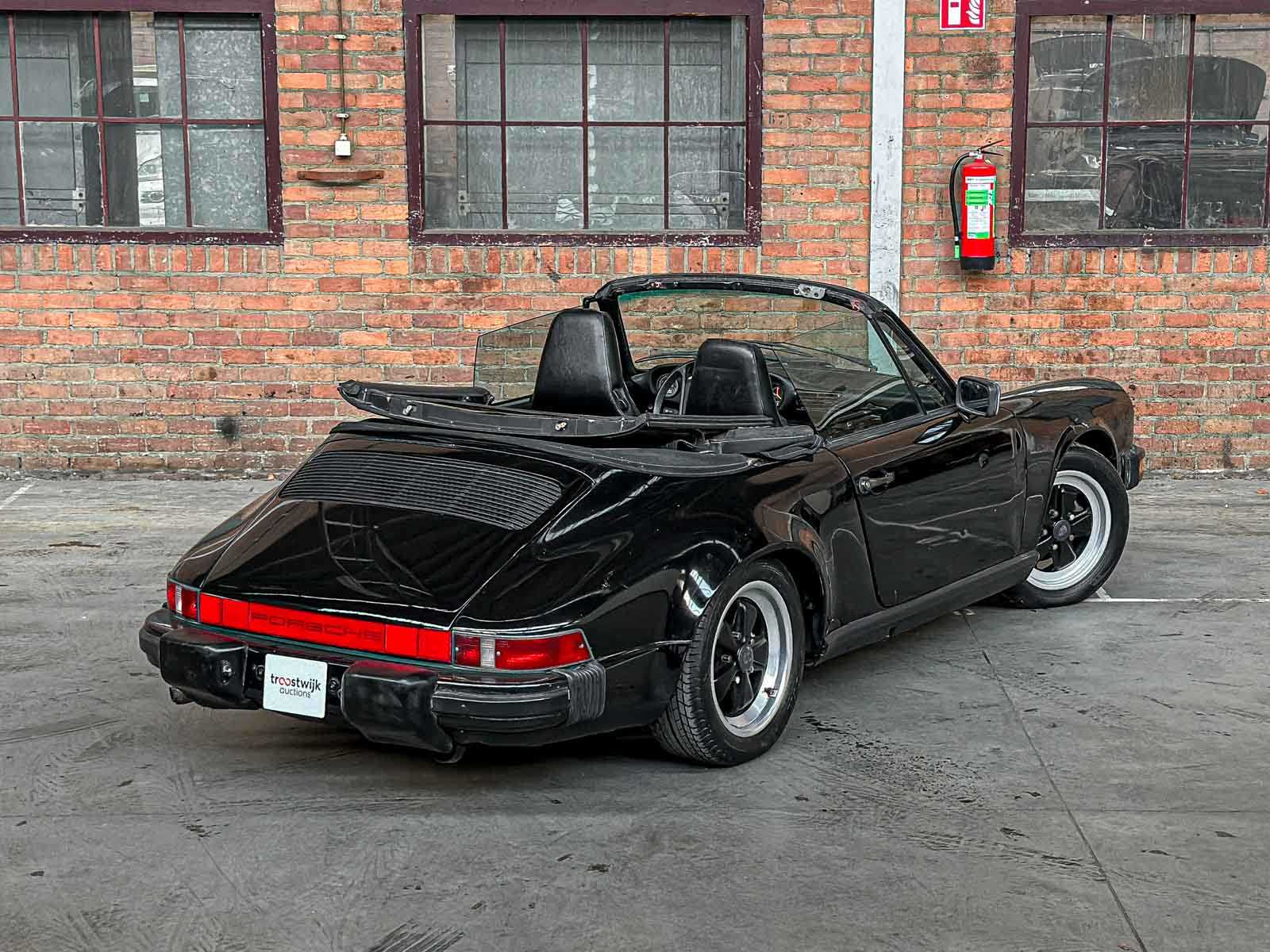 Porsche 911 Carrera 3.2 Cabriolet 230pk 1985