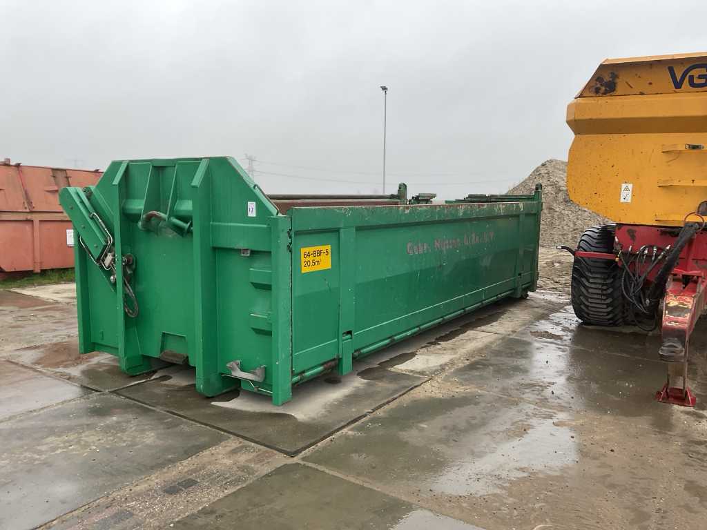 2015 Hyva - Hooklift Dumpster (20,5 m3)