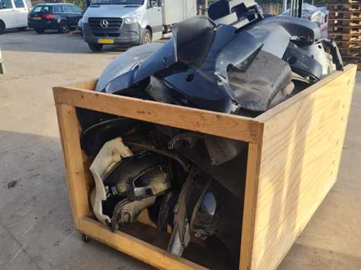 Miscellaneous parts - Side covers. - Outboard motor parts