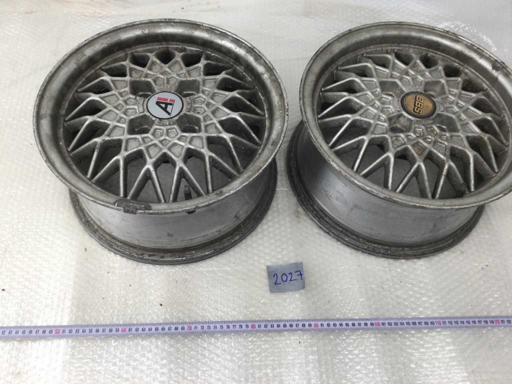 BBS - RA252 Alloy Wheels 6,5Jx14 ET30 (VW Golf, BMW E30) - Alloy Wheels - Various car parts (2x)