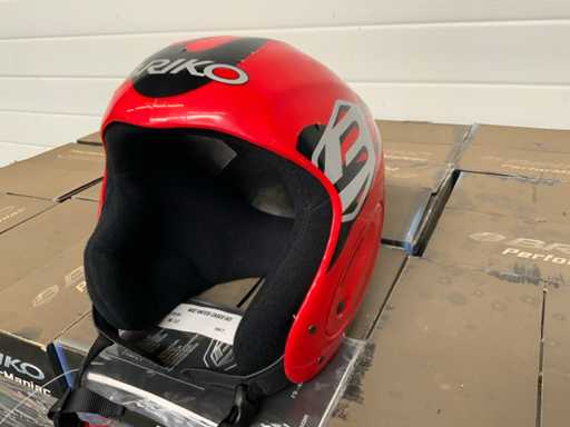 Casco da sci Briko rosso splash (89x)