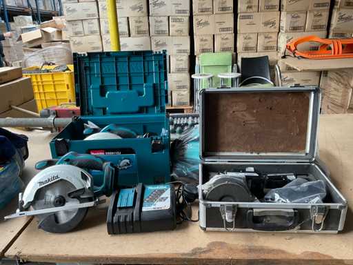 Makita DSS611 Kreissägemaschine (2x)