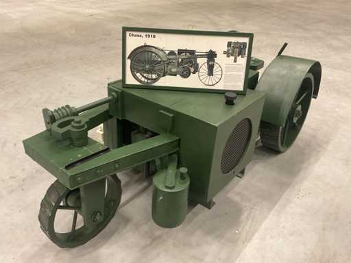 Artă cu camionul Chase Gary Tractor vintage