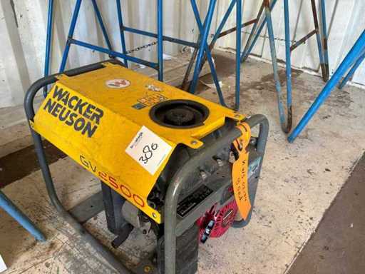 Wacker Neuson GV2500A Łączny Suma 2015