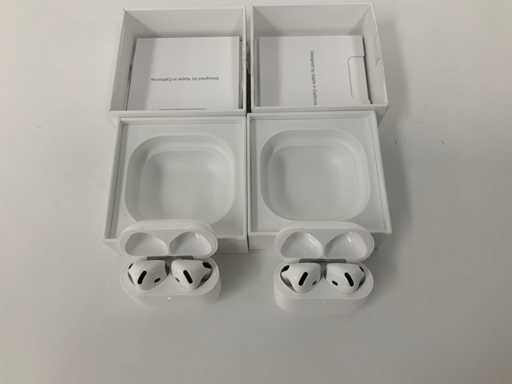 Apple - Airpods 4 z aktywn? redukcj? szumów, z etui ?aduj?cym MXP93ZM/A (2x)