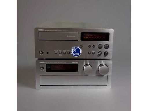Yamaha KX-10 Tapedeck + RX-10 Receiver, Cassette Recorder Cassette Deck